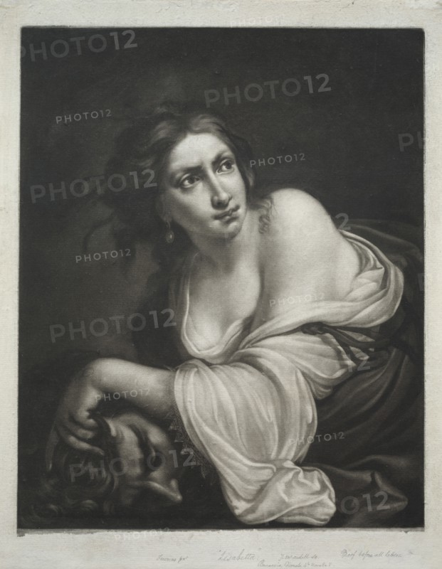 Lisabetta. Creator: James McArdell (British, 1728/29-1765).