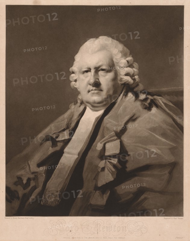 Lord Newton, 1814. Creator: Charles Turner (British, c. 1773-1857).