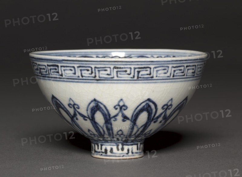 Lotus-Seed Bowl with Petals and Arabesques, 1403-1424. Creator: Unknown.