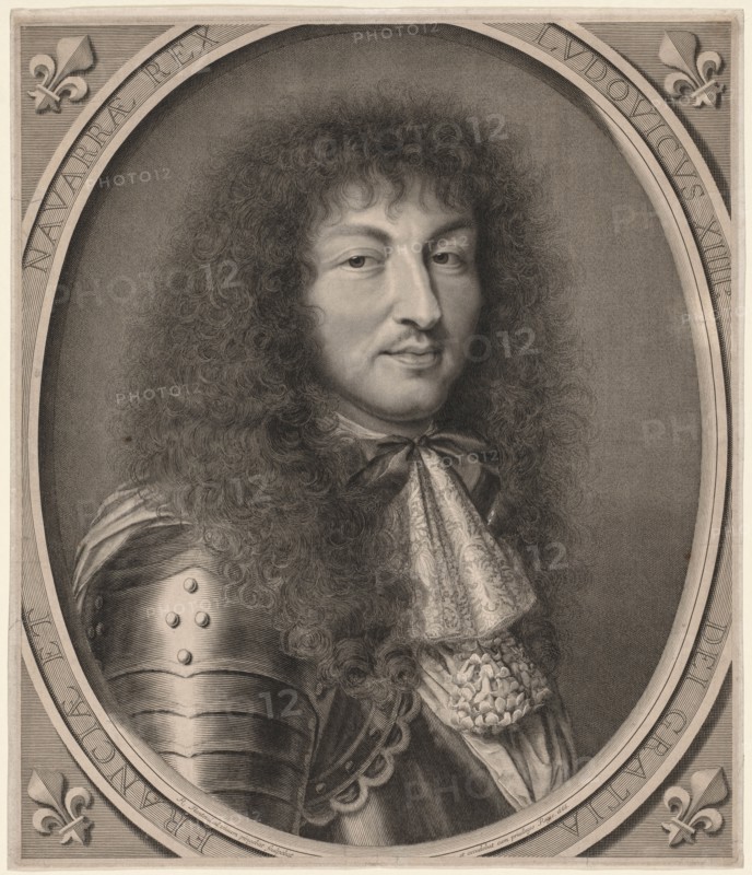 Louis XIV, 1666. Creator: Robert Nanteuil (French, 1623-1678).