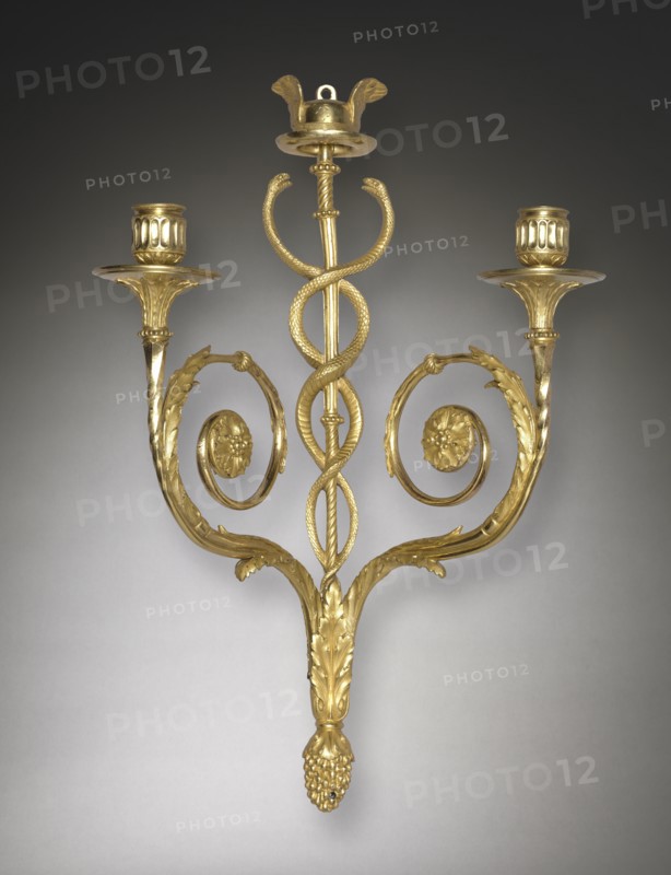 Louis XVI Style Candle Bracket, c. 1775-1790. Creator: Unknown.