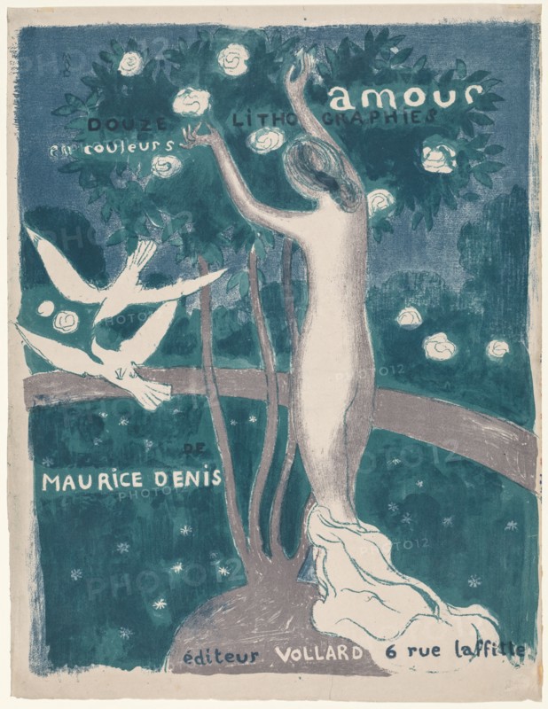 Love: Cover (Amour: Couverture), 1895 (published 1911). Creator: Maurice Denis (French, 1870-1943); Ambroise Vollard (French, 1867-1939).