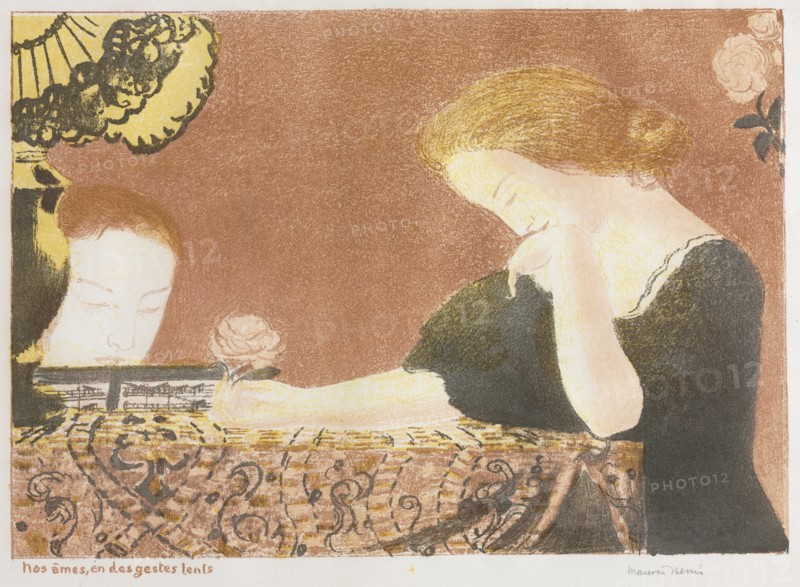 Love: Our Souls, in Slight Gestures, 1892-1898 (published 1911). Creator: Maurice Denis (French, 1870-1943); Ambroise Vollard, Paris, 1911.