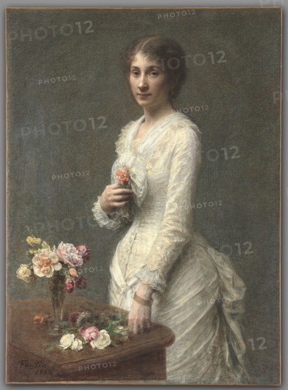 Madame Lerolle, 1882. Creator: Henri Fantin-Latour (French, 1836-1904).