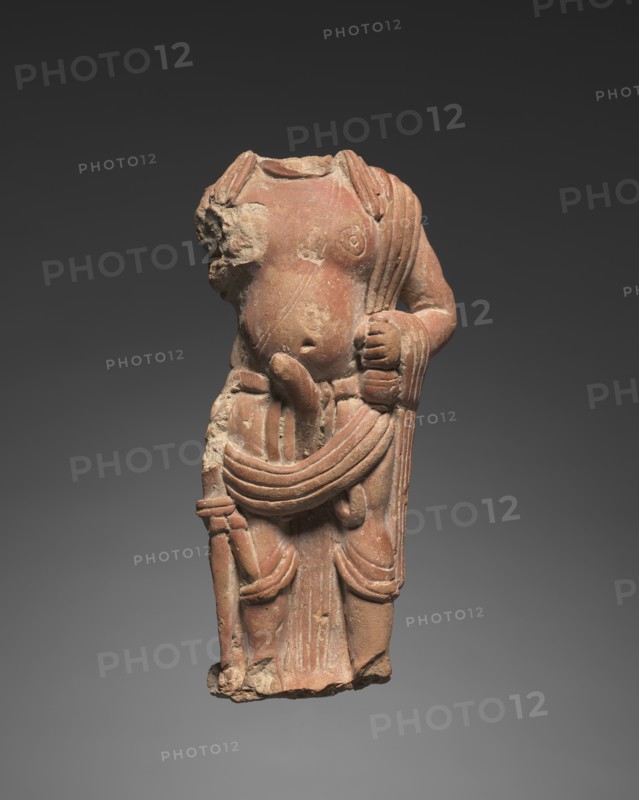 Male Fertility Divinity, Possibly Shiva, c. 120-200. Creator: Unknown.