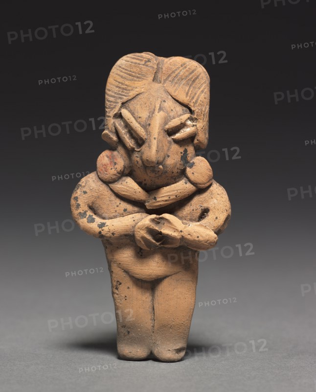 Male Figurine, 400-100 BC. Creator: Unknown.