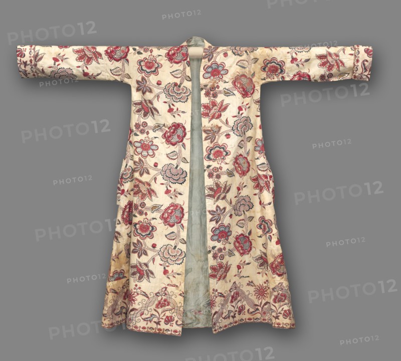 Man's morning coat, 1700-1750. Creator: Unknown.