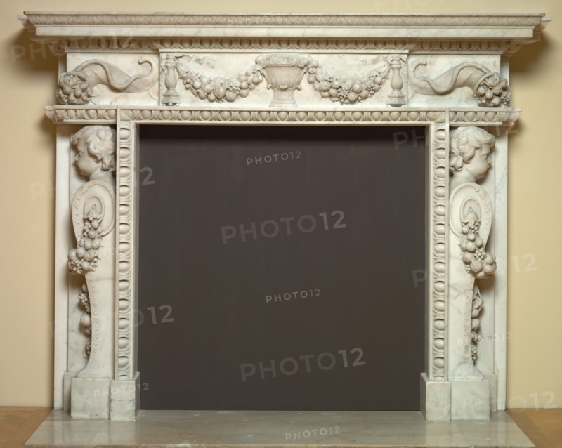 Mantel, c. 1730. Creator: William Kent (British, 1685-1748), probably by.
