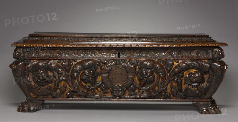 Marriage Chest (Cassone), early 1500s. Creator: Unknown.