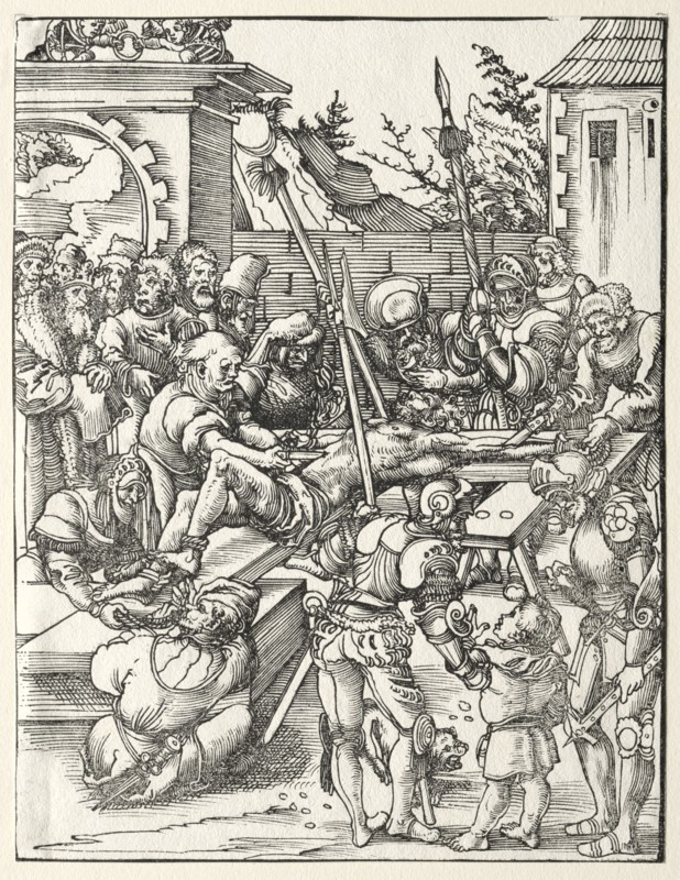Martyrdom of St. Bartholomew. Creator: Lucas Cranach (German, 1472-1553).