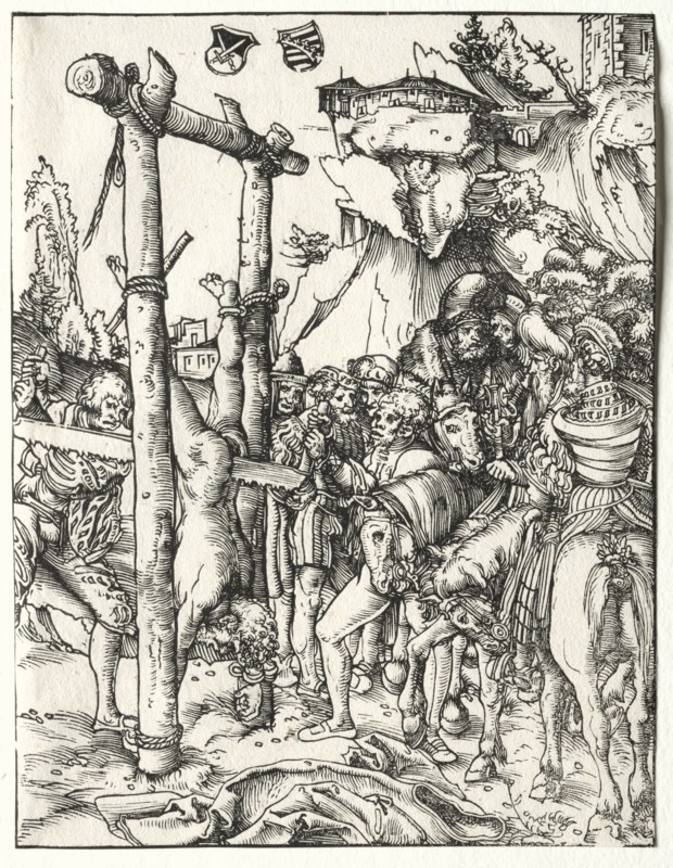 Martyrdom of St. Simeon, c. 1510/15. Creator: Lucas Cranach (German, 1472-1553).