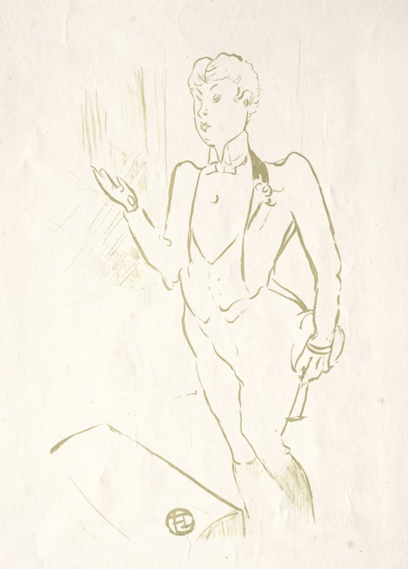 Mary Hamilton, 1893. Creator: Henri de Toulouse-Lautrec (French, 1864-1901).
