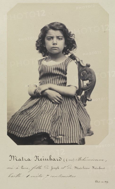 Matra Reinhard, 1868. Creator: Jacques-Philippe Potteau (French, 1807-1876).