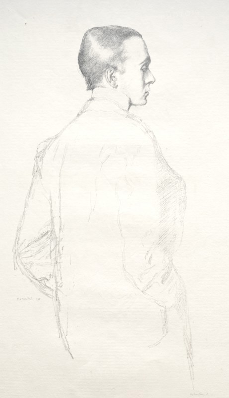 Max Beerbohm, 1898. Creator: William Rothenstein (British, 1872-1945).