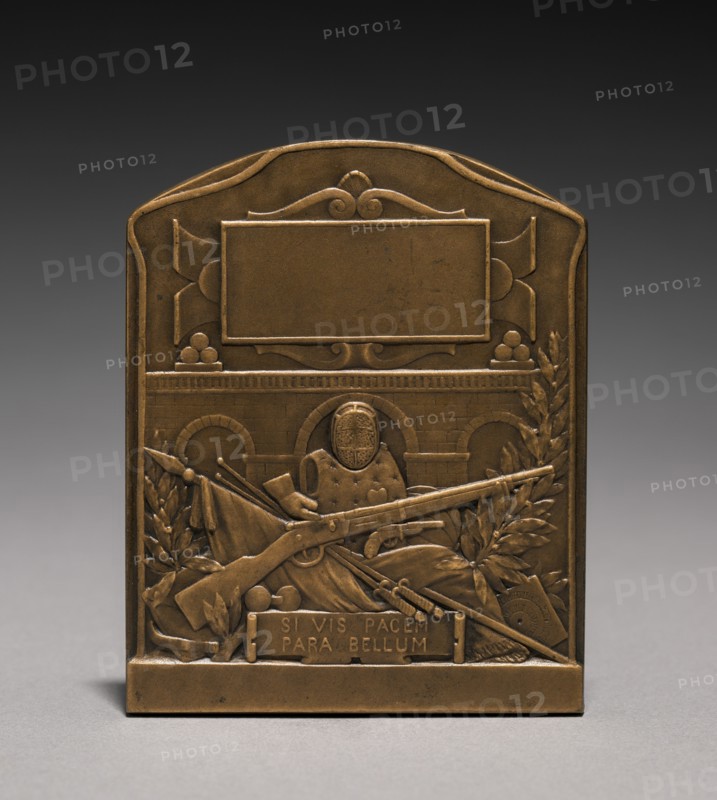 Medal (reverse), 1914-1918. Creator: Emile André Boisseau (French, 1842-1923).