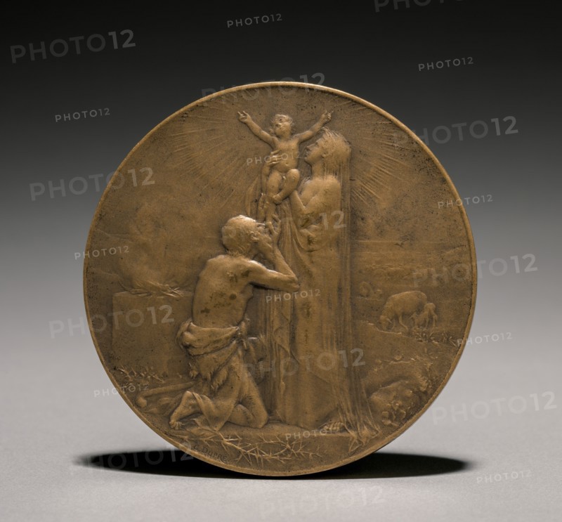 Medal , 1800s. Creator: Jules Dupré (French, 1811-1889).