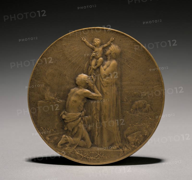 Medal , 1800s. Creator: Jules Dupré (French, 1811-1889).