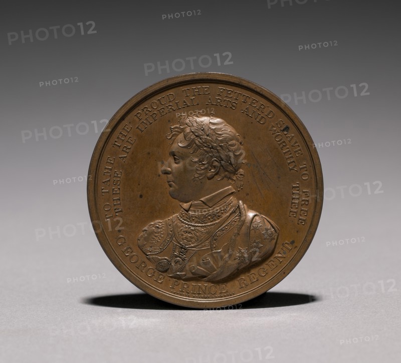 Medal: George, Prince Regent (obverse). Creator: Thomas Wyon (British, 1792-1817).