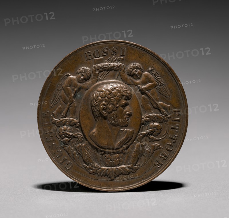 Medal: Guiseppe Rossi Pittore. Creator: Luigi Cossa (Italian, 1789-1867).