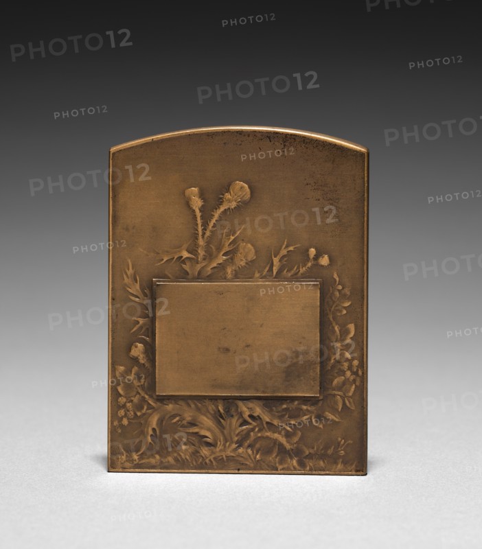 Medallion (reverse). Creator: Marie Alexandre Lucien Coudray (French, 1864-1932).