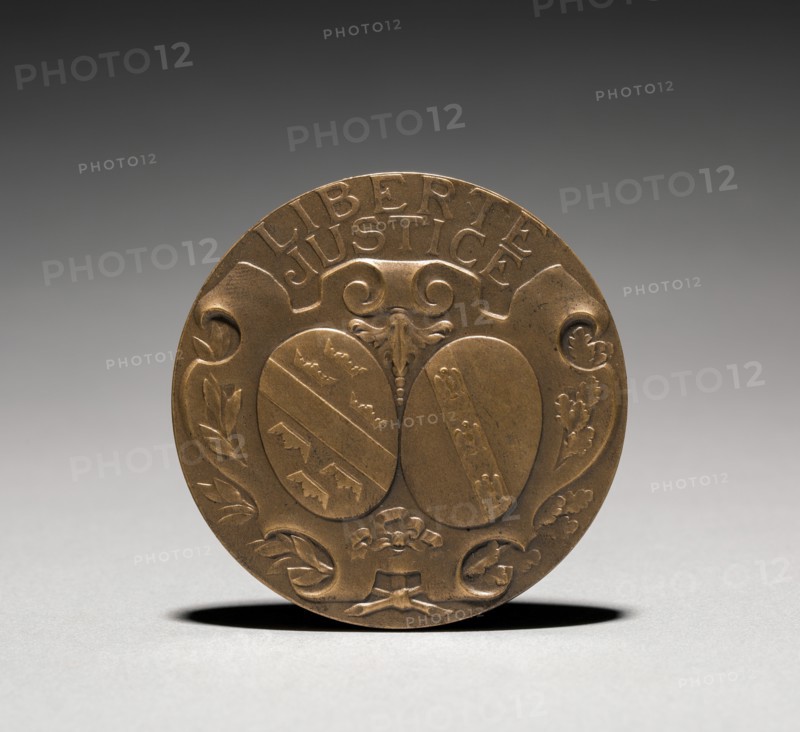 Medallion (reverse). Creator: Charles-Theodore Perron (French, 1862-1934).