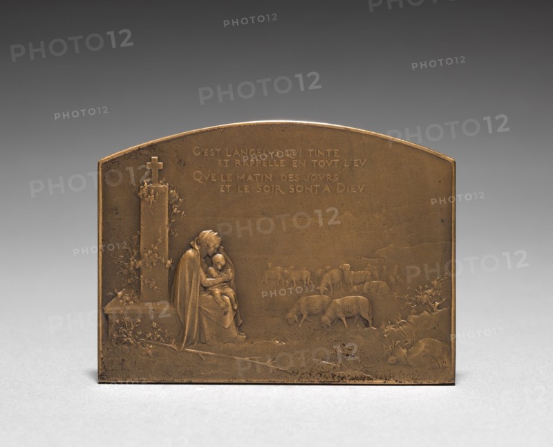 Medallion (reverse). Creator: Jules Dupré (French, 1811-1889).