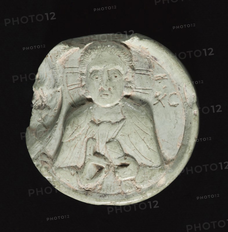 Medallion with Christ, c. 1200-1400. Creator: Unknown.