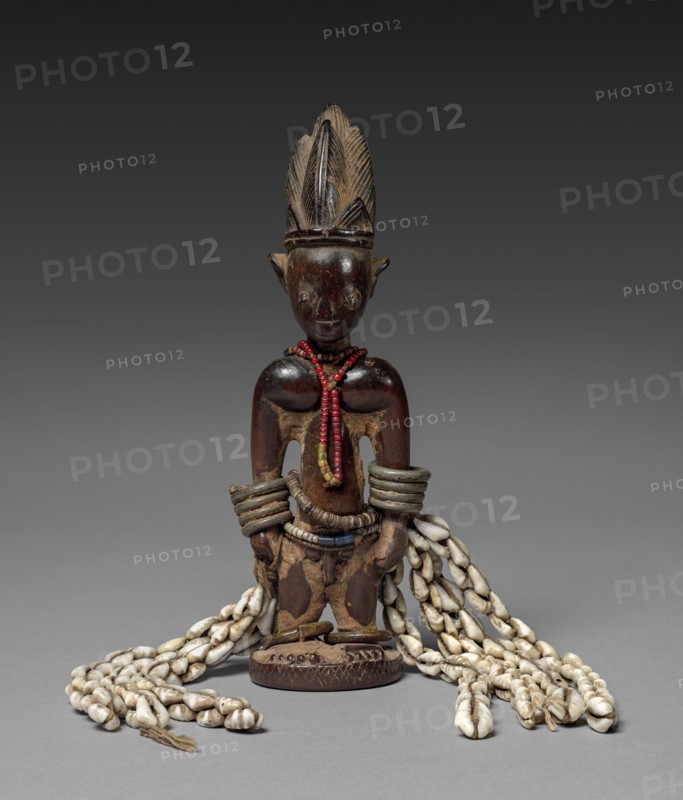 Memorial Figure (Ere ibeji), late 1800s-early 1900s. Creator: Unknown.