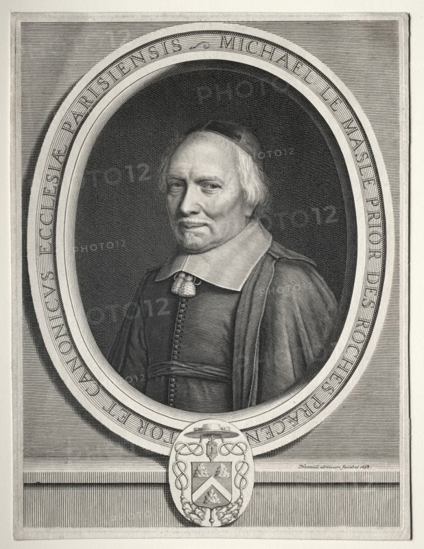 Michel le Masle. Creator: Robert Nanteuil (French, 1623-1678).