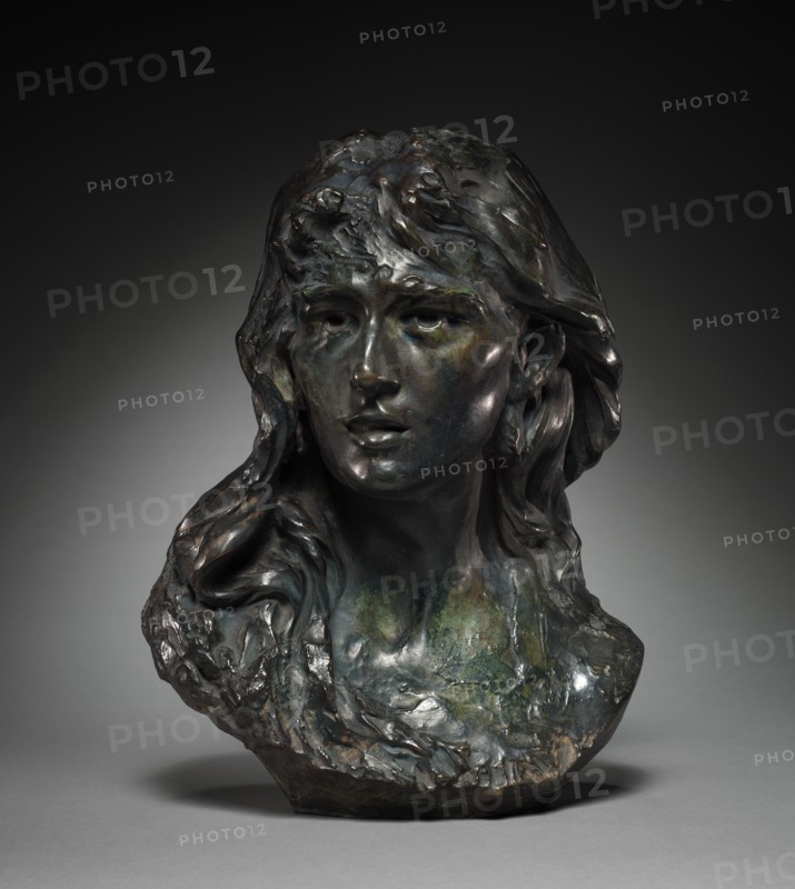 Mignon: Bust of Rose Beuret, c. 1867-1868 (original model). Creator: Auguste Rodin (French, 1840-1917).