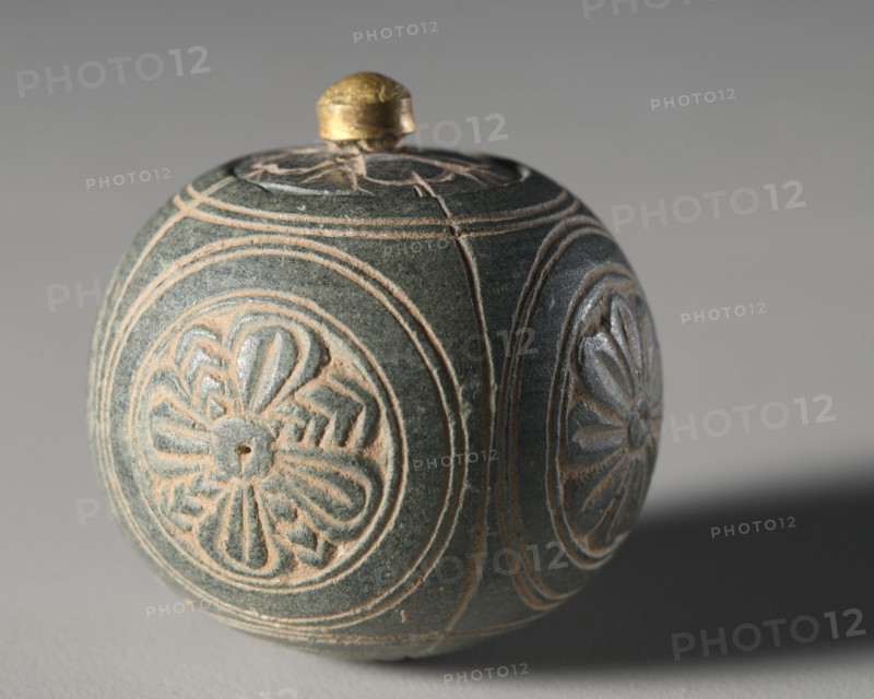 Miniature Stone Reliquary or Toilette Casket, 1-100. Creator: Unknown.