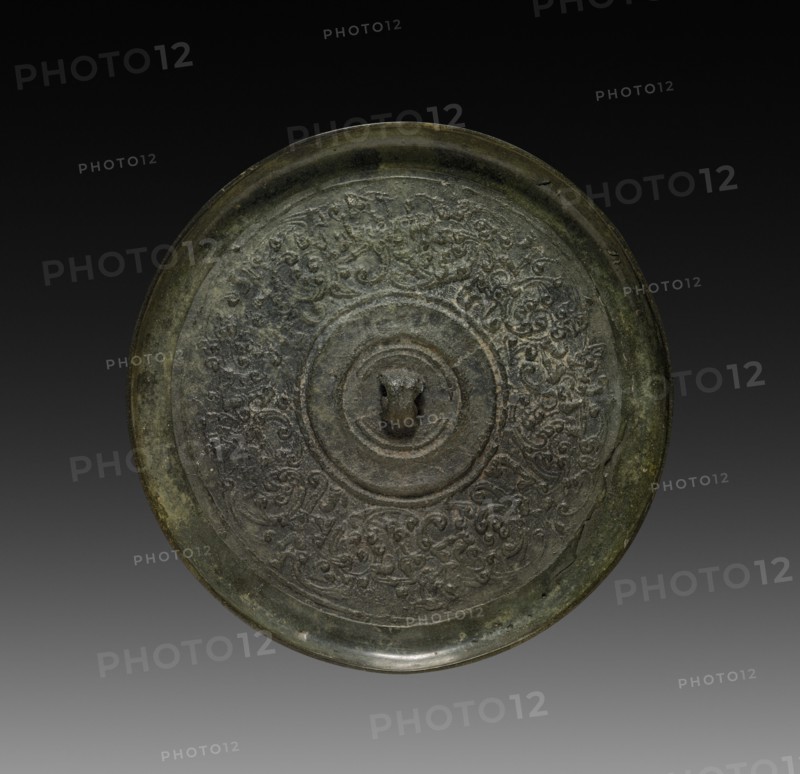 Mirror, 206 BC-AD 220. Creator: Unknown.