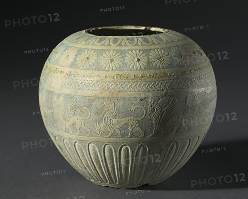 Mit Rahina Ware Vessel, 200-100 BC. Creator: Unknown.