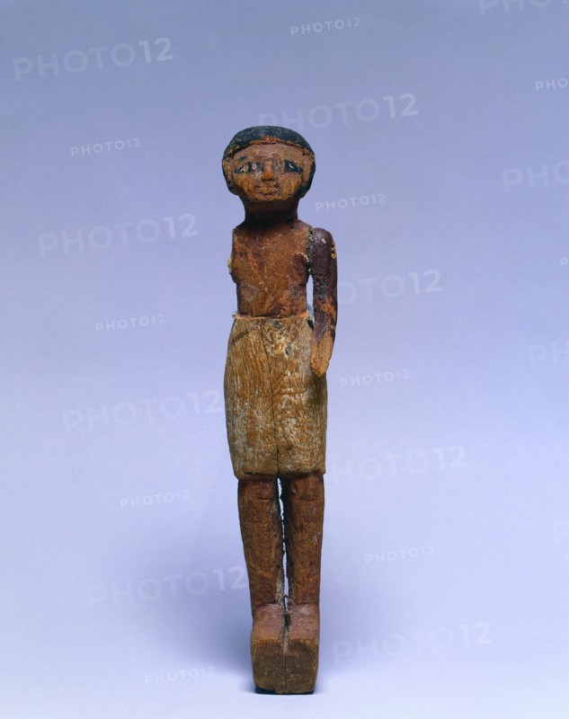 Model Figure of a Man, 1980-1801 BC. Creator: Unknown.