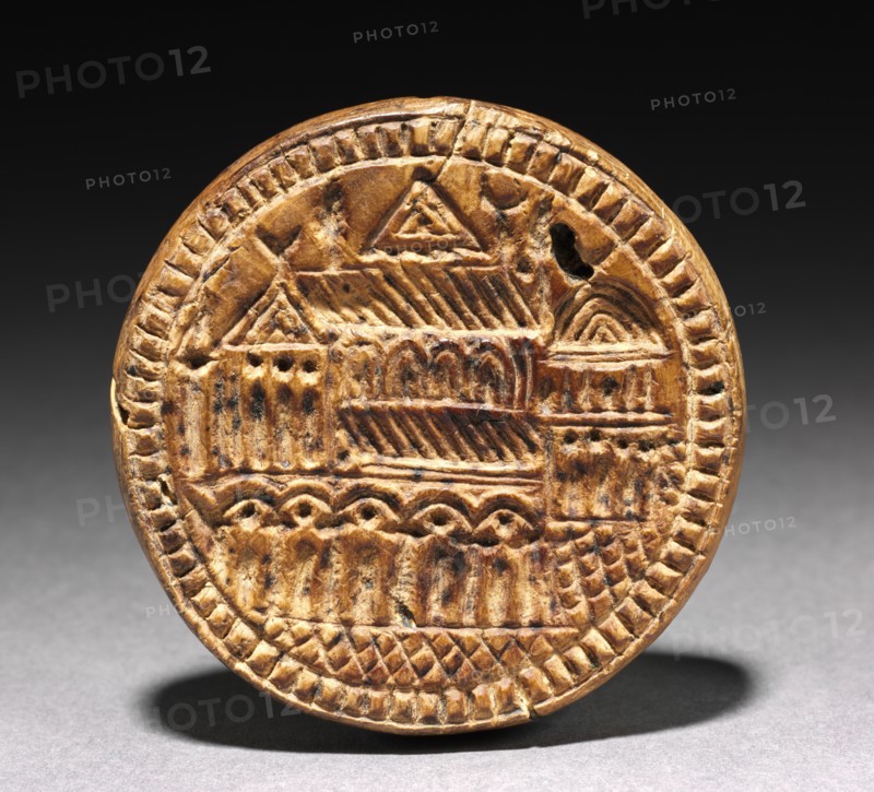 Mold for a Eulogia (Blessing) Bread, 600s-900s. Creator: Unknown.
