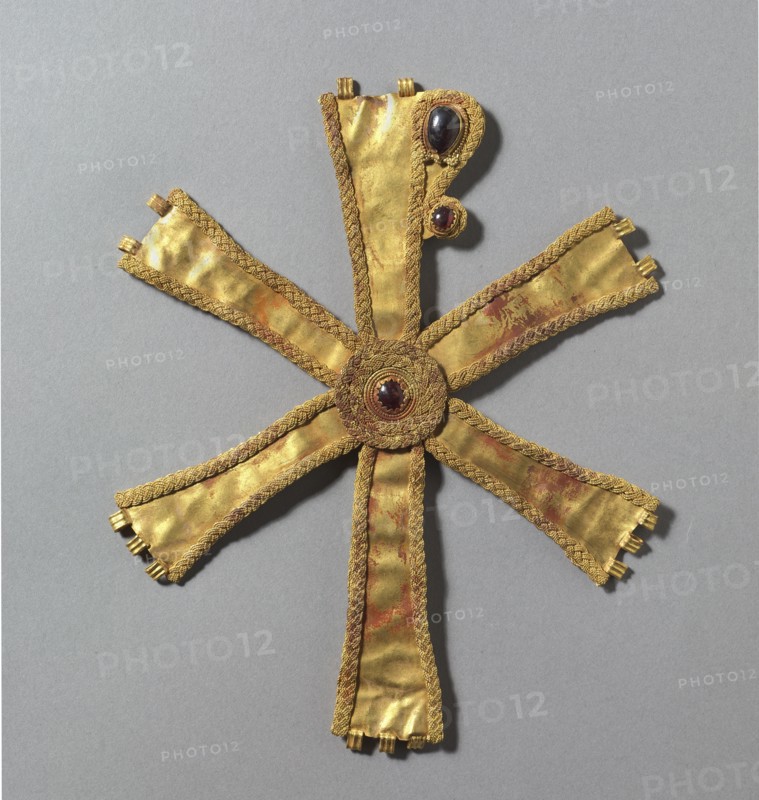 Monogram of Christ (Chrismon), 500s. Creator: Unknown.