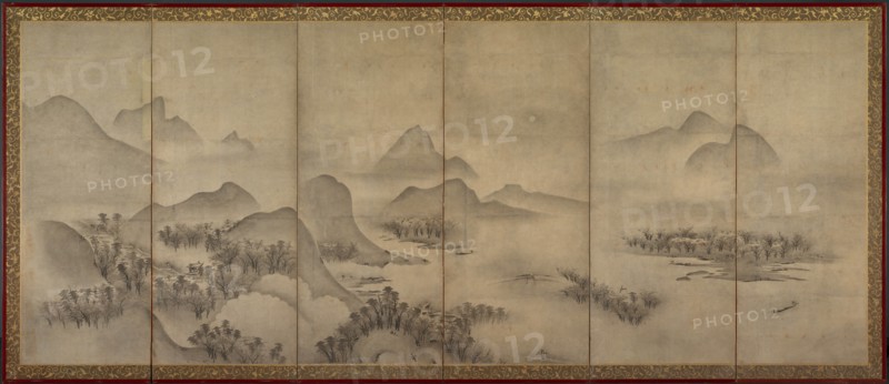 Moonlit Landscape (one of a pair), late 1500s. Creator: Unknown.