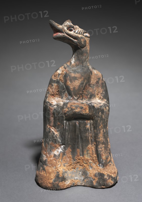 Mortuary Figure of the Zodiac Sign: Dragon (Leo), 500s. Creator: Unknown.