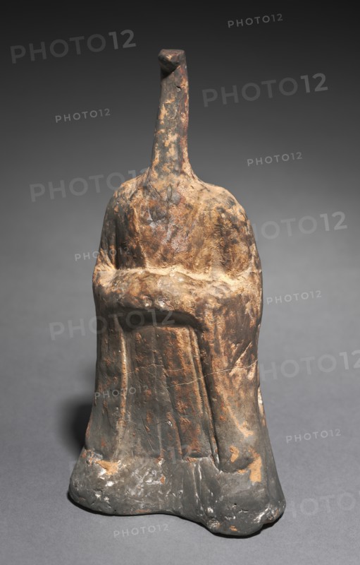Mortuary Figure of the Zodiac Sign: Serpent (Virgo), 500s. Creator: Unknown.