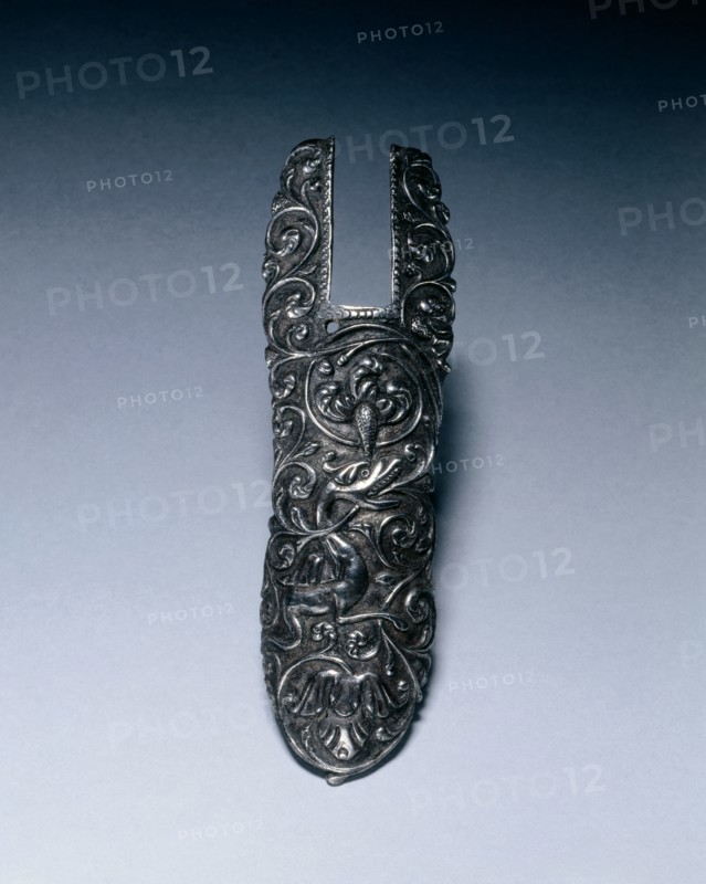 Mount for the Upper Stock of a Flintlock Pistol, c. 1680-1700. Creator: Unknown.