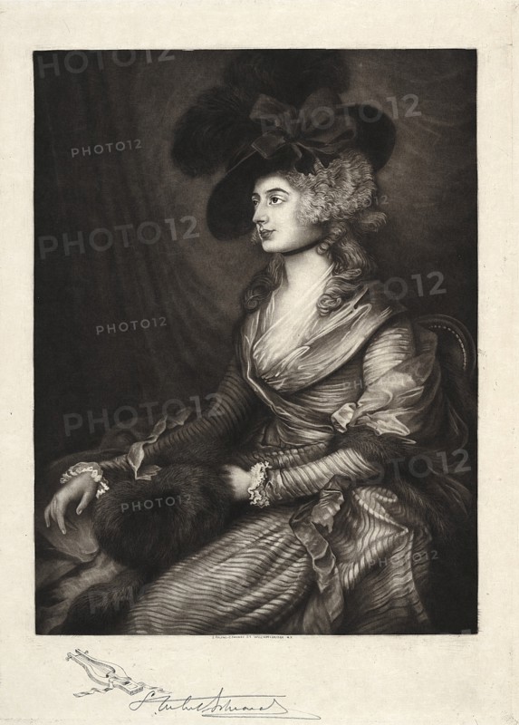 Mrs. Sarah Siddons, 19th-20th century. Creator: Samuel Arlent-Edwards (American, 1862-1938).