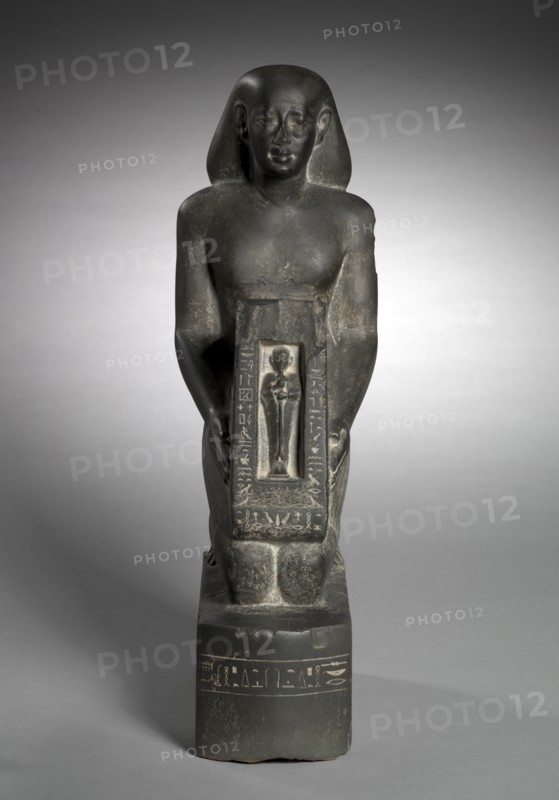 Naophorous Statue of the Finance Officer and Overseer of Fields, Horwedja, 521-486 BC. Creator: Unknown.