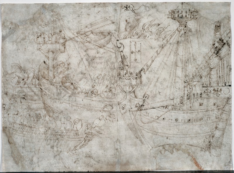 Navicella, c. 1410s. Creator: Parri Spinelli (Italian, 1387-c. 1453).