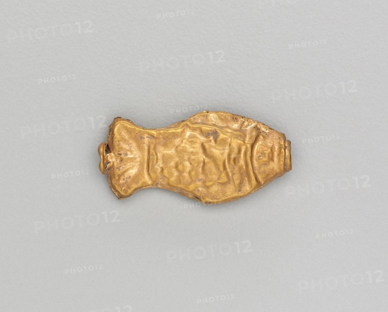 Necklace Bead in the Form of a Fish, 185-72 BC. Creator: Unknown.