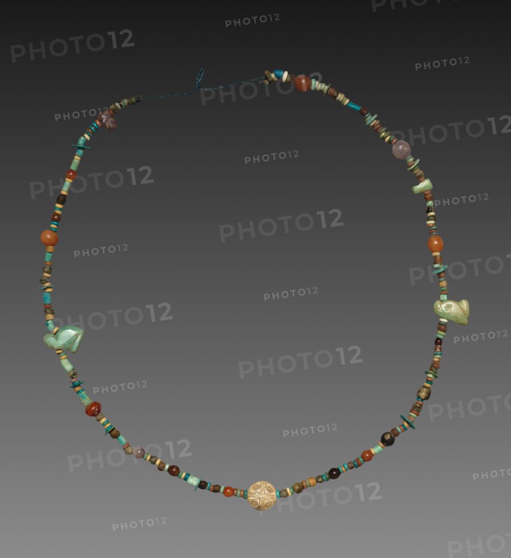 Necklace with Amulets, 1980-1801 BC. Creator: Unknown.