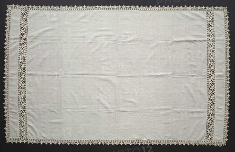 Needlepoint (Reticella) Lace Cloth, late 16th century. Creator: Unknown.