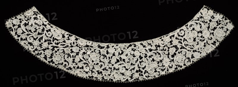Needlepoint (Venetian Raised Point) Lace Collar, 17th century. Creator: Unknown.