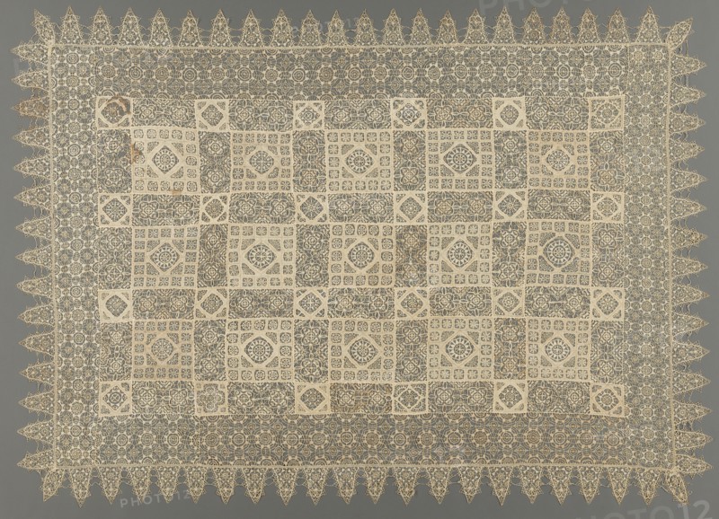 Needlepoint Lace Cloth, late 16th century. Creator: Unknown.