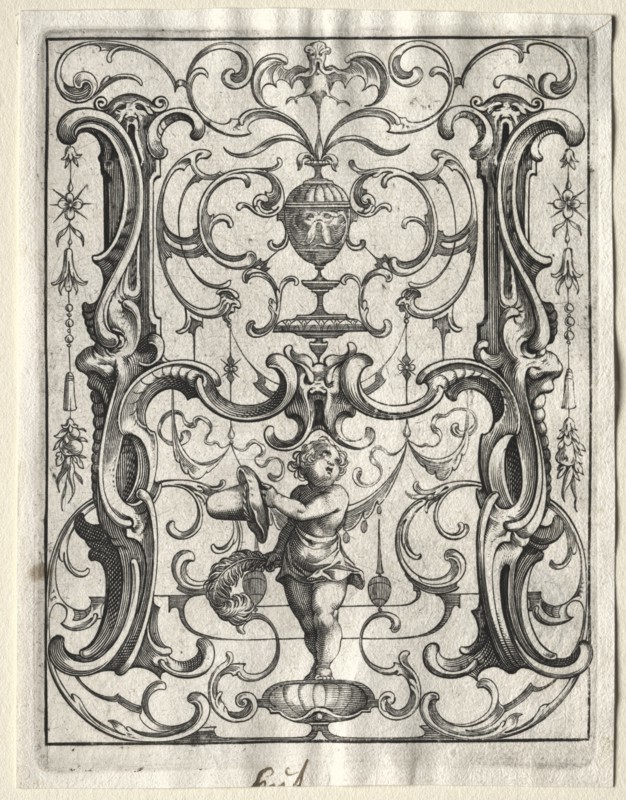 New ABC Booklet: H, 1627. Creator: Lucas Kilian (German, 1579-1637).