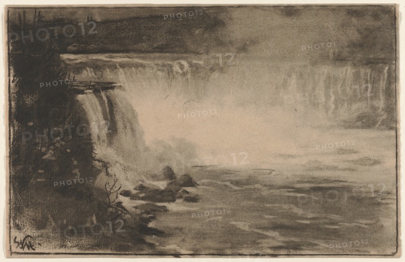 Niagara Falls, 1878. Creator: William Morris Hunt (American, 1824-1879).